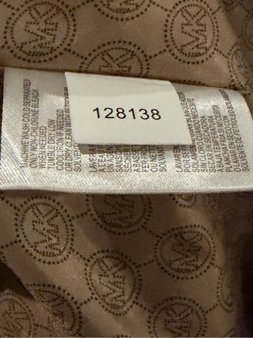 Michael Kors Beige Trench Coat with Belt NWOT